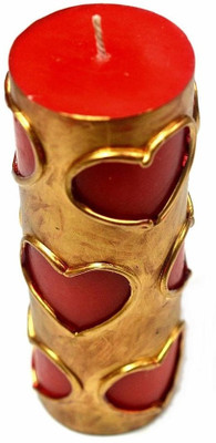 33% OFF on Tvish Candles Valentine Gift -Red and gold hearts Candle Candle(Red, Pack of 1) 33% OFF on Tvish Candles Valentine Gift -Red and gold hearts Candle Candle(Red, Pack of 1)