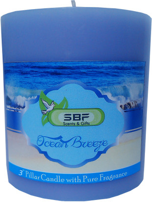 

SBF Candle Candle(Blue, Pack of 1)