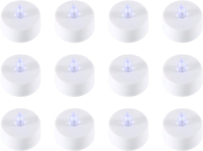

Goyal 7 Color Auto Changing Multiled Tealight Diya Candle(Multicolor, Pack of 12)
