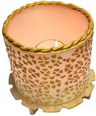 27% OFF on Tvish Candles 6 x 5 -White And Gold Floral Rhapsody Glow Candle Candle(White, Pack of 1) 27% OFF on Tvish Candles 6 x 5 -White And Gold Floral Rhapsody Glow Candle Candle(White, Pack of 1)