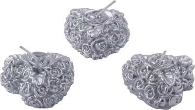 

Giftadia Floating Tealight Candles CC-1366 Silver Candle(Silver, Pack of 3)