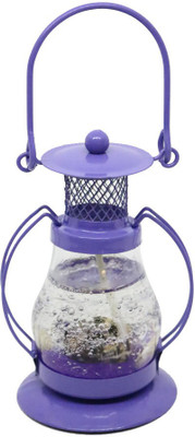 

Gift4 Small scented purple lantern Candle(Purple, Pack of 1)