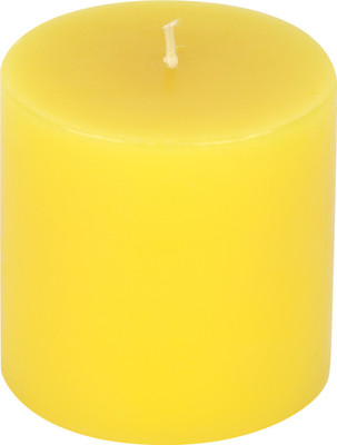 

S9 Home By Seasons CAN003YELLOW Candle(Yellow, Pack of 1)