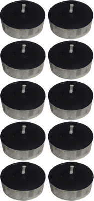 

Atorakushon Scented Smokeless Tealight Candle(Black, Pack of 40)