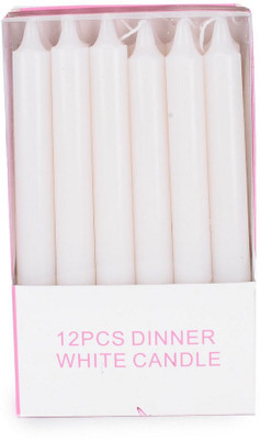 

Scrafts CN011WH Aromatic Dnr 12 Candle(White, Pack of 12)