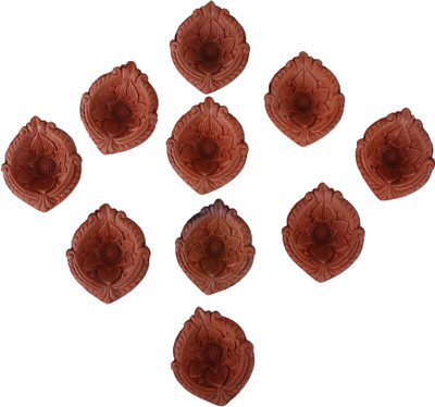 

Giftadia Diya Set ED-51 Earthenware (Pack of 50) Table Diya Set(Height: 4.5 inch)