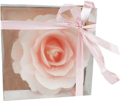 

The Candle Shop Floral Candle(Pink, Pack of 1)