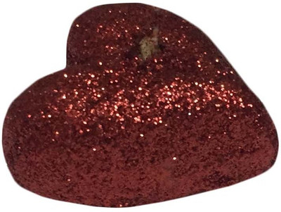 

Fuzone heart Candle(Red, Pack of 12)
