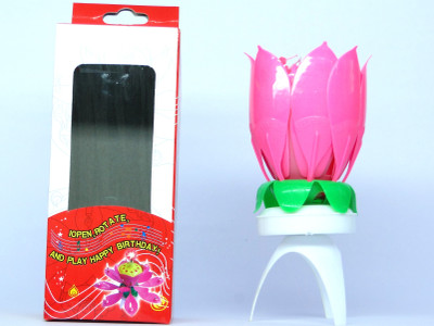 

Tiger Birthday Candle(Pink, Pack of 1)