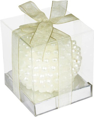 

The Candle Shop Wedding Series Candle(White, Pack of 1)
