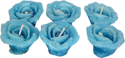 

Shreeng Lotus Shape Multicolor Wax Candle Candle(Multicolor, Pack of 6)