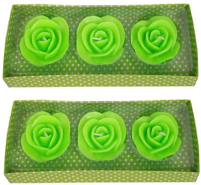 

Sufi's Collection 123 Candle(Green, Pack of 6)