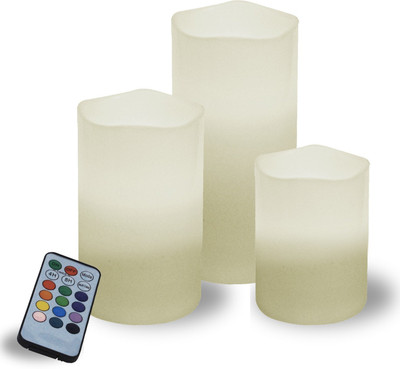 

Squirrel 3 LED Candle Candle(Multicolor, Pack of 3)
