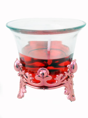 

AnM Fashion Stand Gel Candle(Red, Pack of 1)