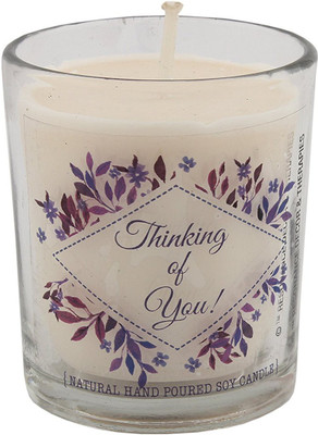 

Resonance Thinking of You/ Missing You Votive Candle(White, Pack of 1)
