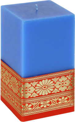 

S9 Home By Seasons CAN009FBLUE Candle(Blue, Pack of 1)