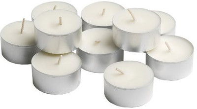 

KFS Decorative Candle(White, Pack of 10)