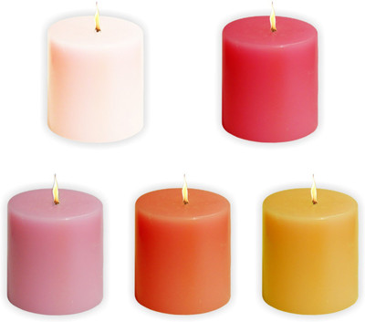 

Sophies SCANTED_5 Candle(Multicolor, Pack of 5)