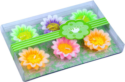

BJA FC Candle(Multicolor, Pack of 6)