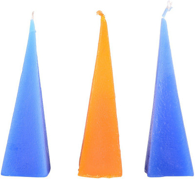 

Skyline Tealightcandle Candle(Multicolor, Pack of 3)