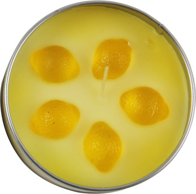 

IYANA Lemon Drop Candle(Yellow, Pack of 1)