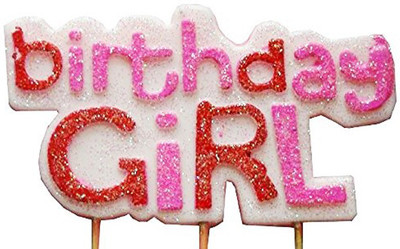 

NxtGen Birthday Girl Candle(Multicolor, Pack of 1)