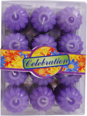 

DCH Scented Thick Candle(Purple, Pack of 12)