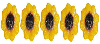 

Atorakushon Sunflower Smokeless Scented CANDLE Candle(Multicolor, Pack of 30)