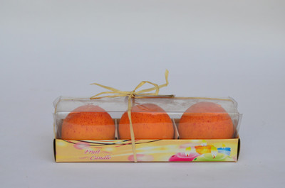 

Maxime Scented Peach Fruit Candle(Orange, Pack of 3)