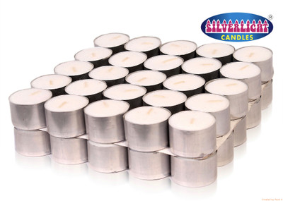 77% OFF on Silverlight Tealight Candle(White, Pack of 50) 77% OFF on Silverlight Tealight Candle(White, Pack of 50)