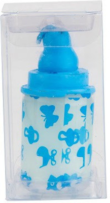 

Babies Bloom Baby Blue Bottle Candle(Blue, Pack of 1)