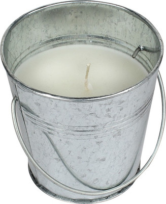 SWHF Mosquito Repellent Bucket Candle(Silver, Pack of 1)