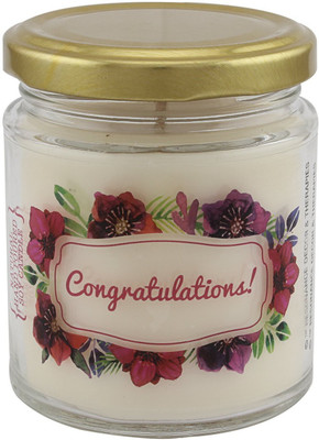 

Resonance Congratulations Message Jar Candle(White, Pack of 1)