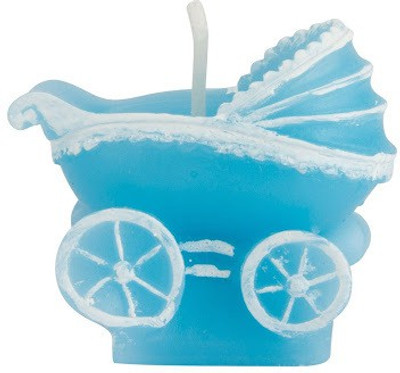 

Babies Bloom Blue Baby Boy Stroller Pram Carriage Birthday Candle(Blue, Pack of 1)