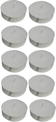

Jewel Fuel Wax tealight Candle(White, Pack of 50)