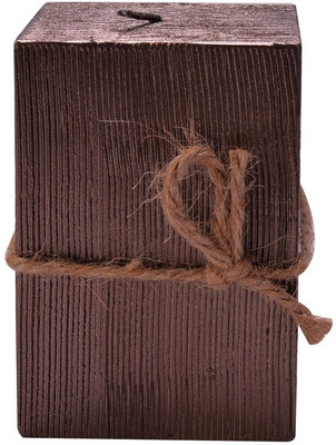 

Scrafts CN019BR Aromatic 4" Sqr Rugged Candle(Brown, Pack of 1)