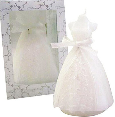

Futaba Bridal Gown Dress Candle(White, Pack of 1)