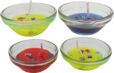 

SKY TRENDS Diwali gift DW#0015 Candle(Multicolor, Pack of 4)