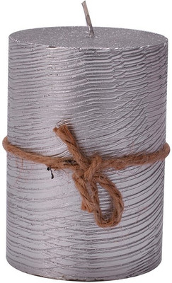 

Scrafts CN017SL Aromatic 4" Rnd Rugged Candle(Silver, Pack of 1)