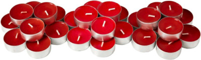 

Madhulica Candles MADHULICA RED TEA LIGHT CANDLES PACK OF 24 PCS Candle(Red, Pack of 27)