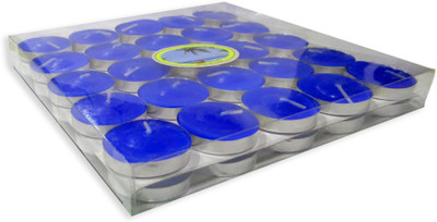 

Goyal Candles Coloured Tealight in Pack of 50 Candle(Blue, Pack of 50)