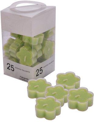 

Scrafts CN008GR Aromatic Flr 25 Candle(Green, Pack of 25)