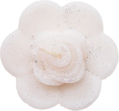 

Rasmy Candles Floating Rose flower Big white pack of 2 Candle(White, Pack of 2)