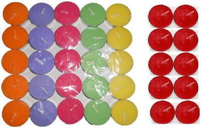 

Rasmy Candles Tealight Multi colour pac of 25pcs scented apple cinnamon 10pcs Candle(Multicolor, Pack of 35)