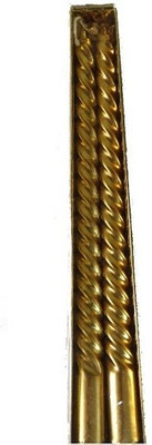 

Litstick Golden Dinner Taper Candle(Gold, Pack of 2)