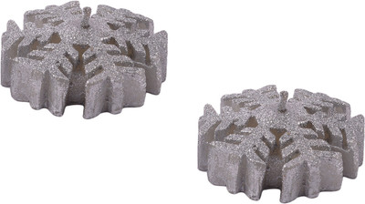 

Giftadia Floating Candles CC-1298 Silver Candle(Silver, Pack of 2)