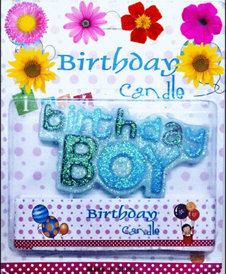 

Funcart Birthday Boy Candle(Blue, Pack of 1)