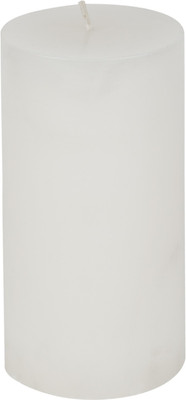 

S9 Home By Seasons CAN004WHITE Candle(White, Pack of 1)