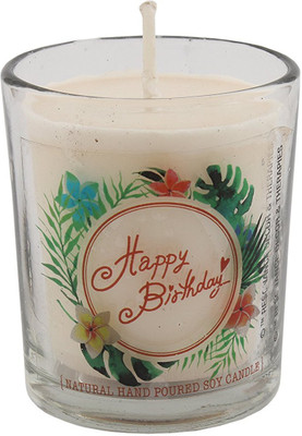 

Resonance Birthday Special Votive Candle(White, Pack of 1)