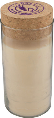 Resonance Mermaid Magic Large Pillar with Cork Lid Candle(White, Pack of 1)